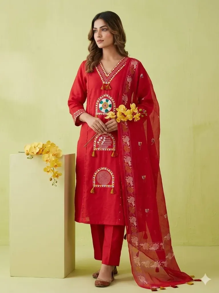 EMBROIDERY SUQUESNS WORK 3PCS