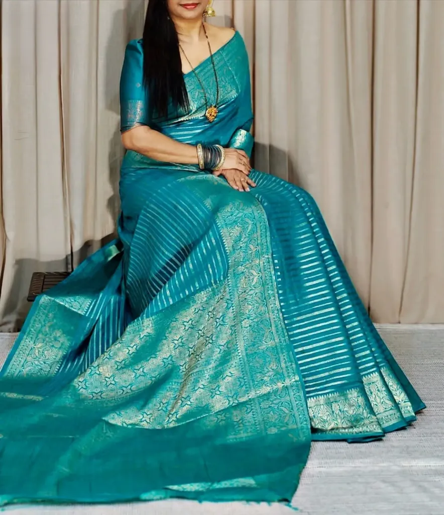 BEAUTIFUL VISCOSE GEORGETTE SAREE