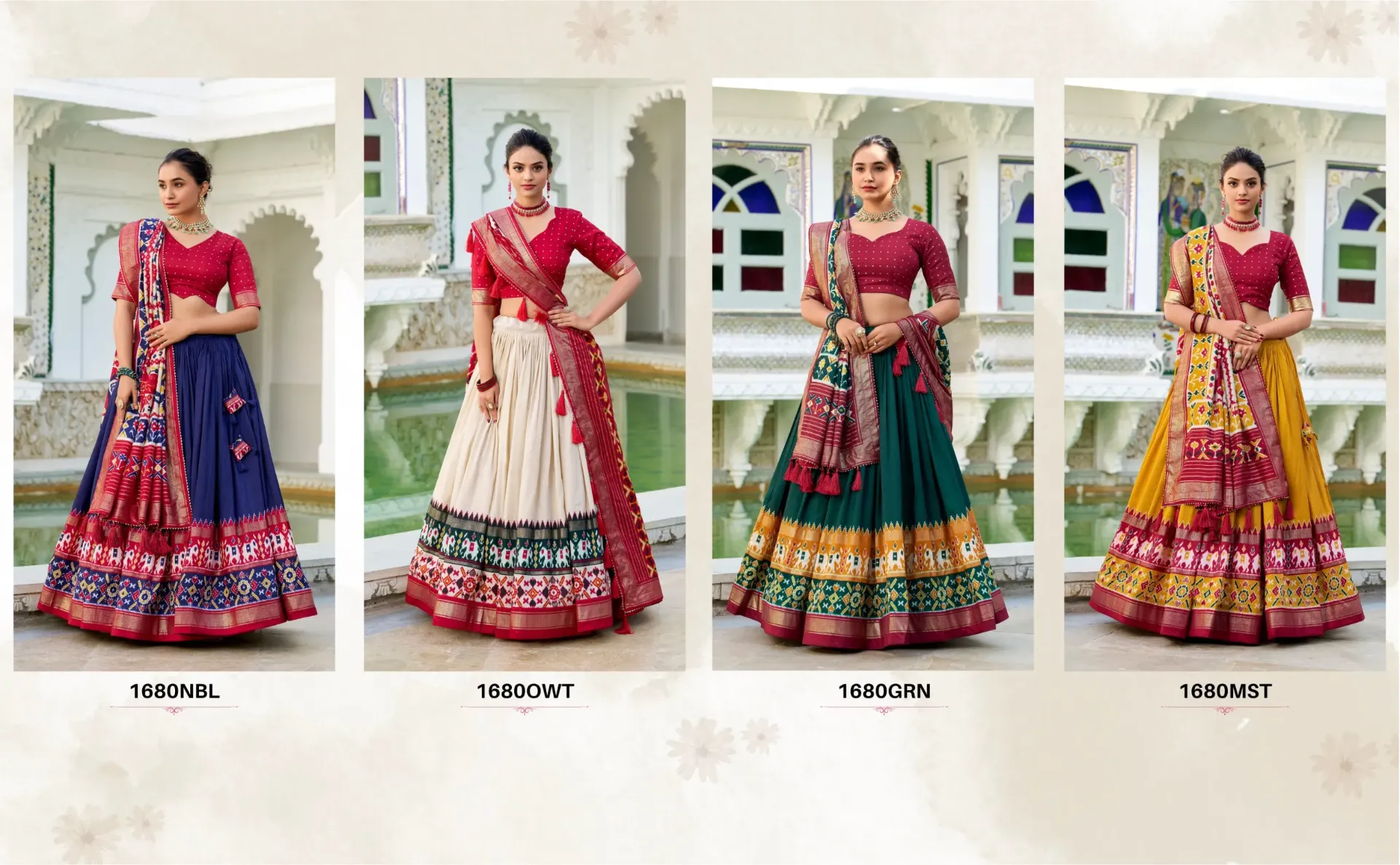 Tasar Silk Lehenga Choli