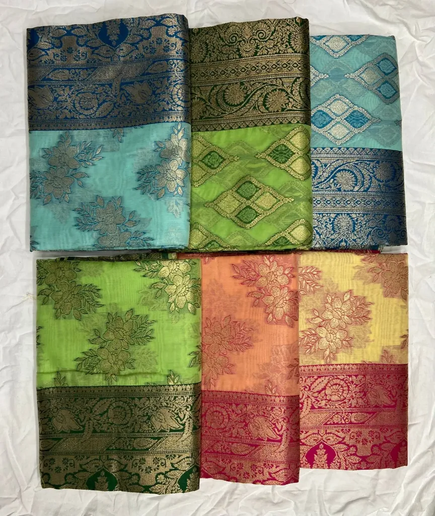 Pure Cotton Zari Work Sarees